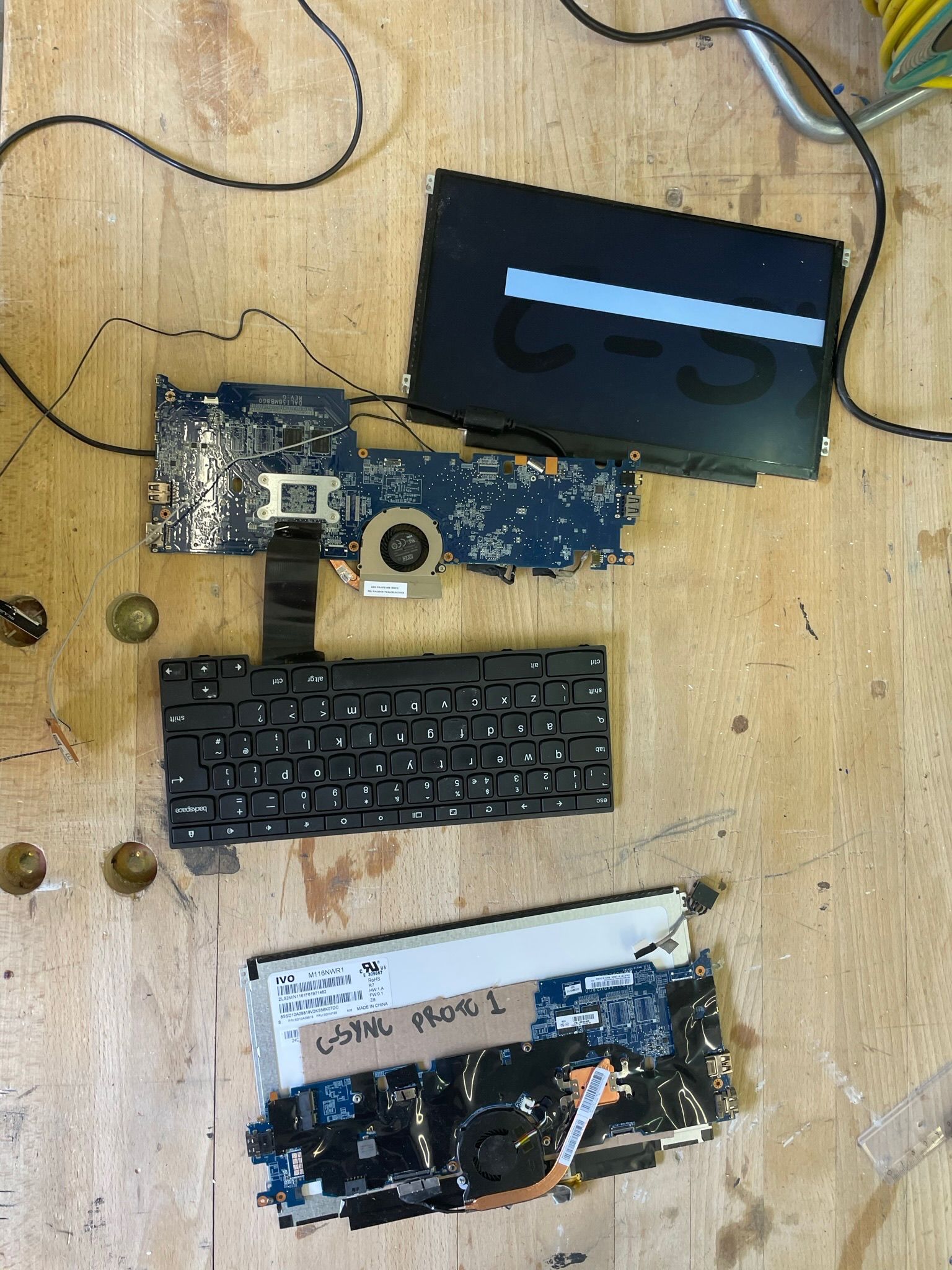 Deconstructed Chromebook