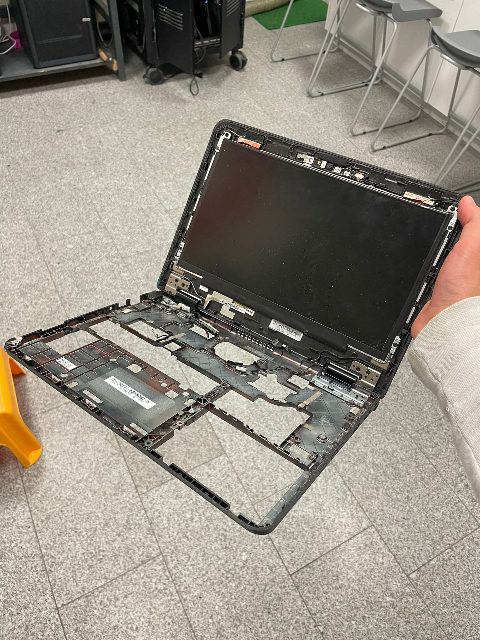 Deconstructed Chromebook